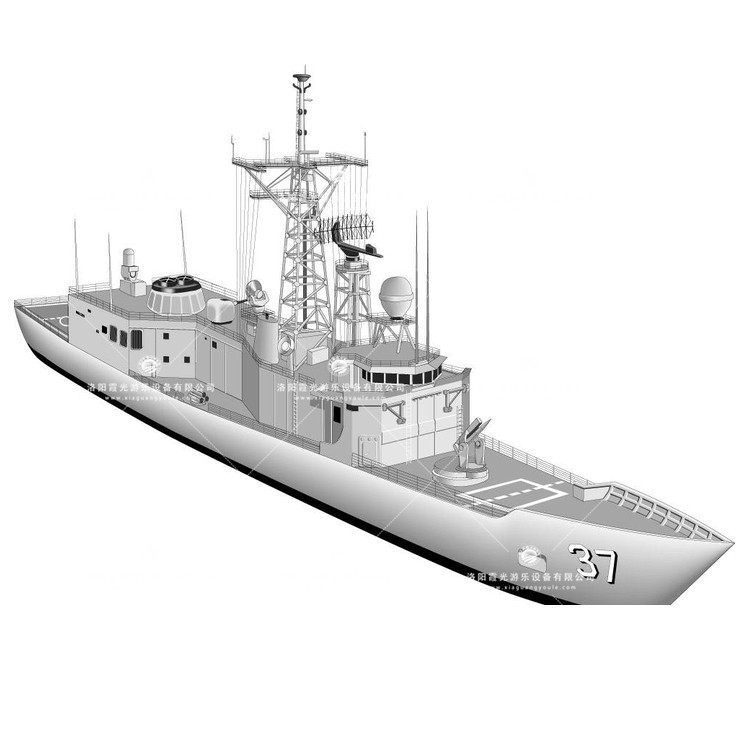 福安充气侦查船模型